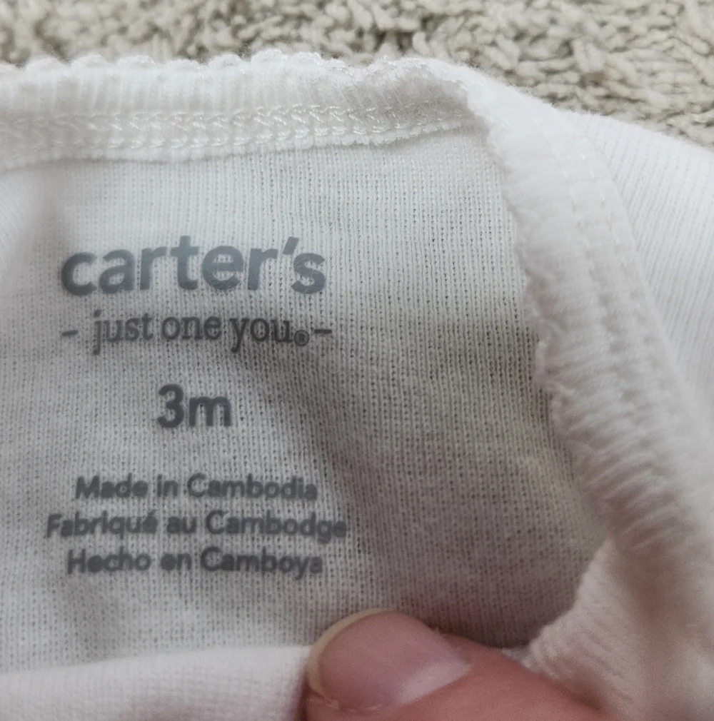 Carter's Two Piece Bodysuit & Leggings Set - 3 Months